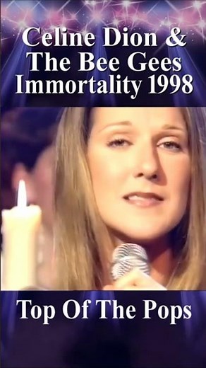 Celine Dion & Bee Gees “Immortality” 1998 Top Of The Pops