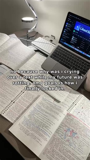 spent too long letting my mood depend on a person who does not care about my future. i had to start using omg goals to keep myself from doomscrolling when things get hard. it actually blocks my apps until i get my work done. stop choosing them and start choosing your career. #studyblr #discipline #omggoals #growth #productivity