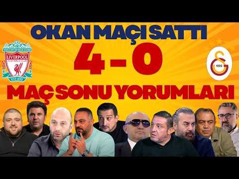 LİVERPOOL 4-0 GALATASARAY MAÇ SONU YORUMLARI