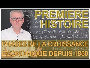 Economic growth and its different phases - History-Geography - 1st - Les Bons Profs