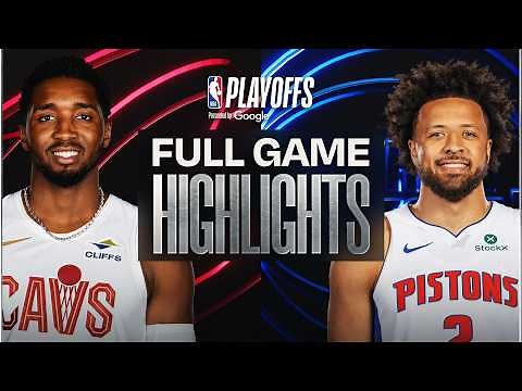 #4 CAVALIERS at #1 PISTONS | FULL GAME 1 HIGHLIGHTS | May 5, 2026