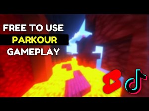 Free to Use | Minecraft Parkour Gameplay (No Copyright) | 4K 60fps
