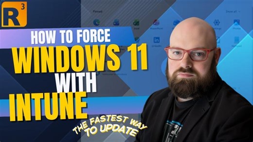 How to Force Windows 11 with Intune (The Fastest Way to Upgrade) | Steven Weiner