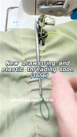 New drawstring and elastic threading tool. (1656)。