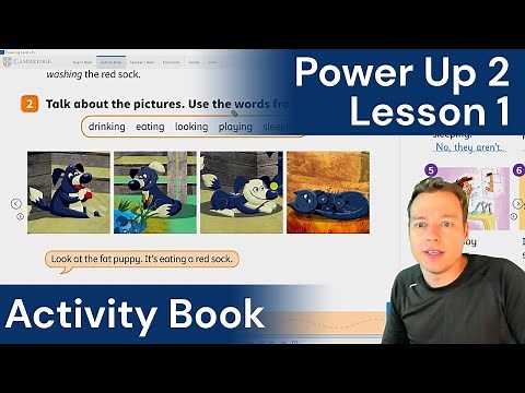 Learn Nature Words & Activities | Power Up 2 Workbook Level 2 Unit 1 Lesson 1 with Teacher AJ