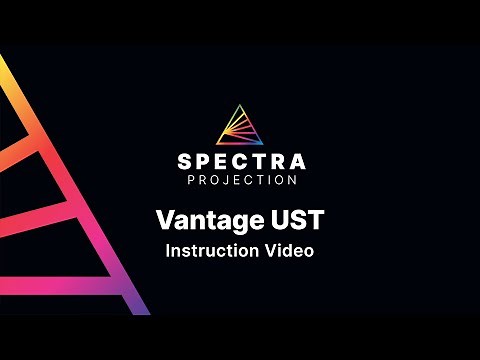 Spectra Projection Vantage UST Screen Assembly Video