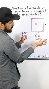 271K views · 10K reactions | Teorema de Pitágoras - Área de un cuadrado | Math2me | Facebook