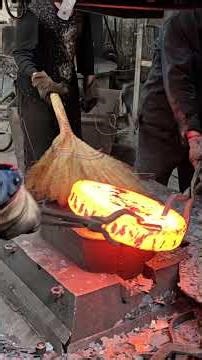 Inside the global forging hub factory How to Forge an Iron Pizza #forge #forging #industrial