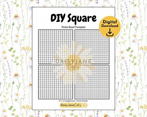 DIY Square Perler Bead Pegboard | Hama Beads Fuse Beads | Crafts & Activities for Kids - Etsy Australia