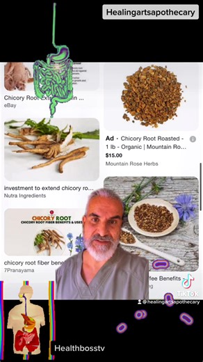 Get our Chicory Root Here! Benefits: Liver • Gallbladder Support • Constipation • Upset Stomach • Cancer • Rapid Heart Beat #HealthBossTV #HealingArts #HealingArtsApothecary #BeYourOwnHealthBoss #liver #Gallbladder #Constipation #upsetstomach #Cancer #hearthealth | Healing Arts