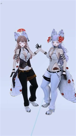 幻影シェーダ改変してみたよ〜！！肌色変えるのはどうすれば良いのかな？新しくPrefab作るとか？？ #vrchat #vrc