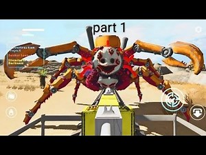 The scary train gameplay1 | scary spider train