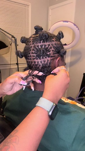 Transformation with Tiny Crochet Locs Hairstyle | Curly Locs Journey