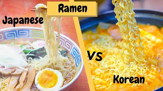 Japanese ramen vs Korean ramen/ramyeon/ramyun: Is ramen Japanese or Korean?