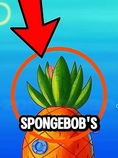 What is hidden inside SpongeBob's house?🤔