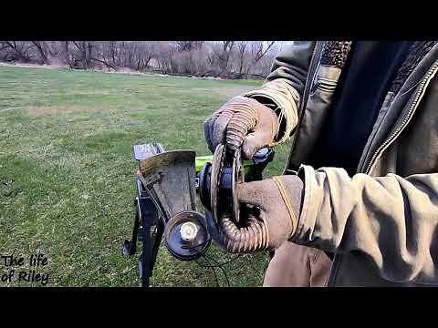 How to restring an Echo weed eater