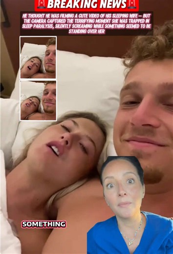 Shocking Sleep Paralysis Captured on Video