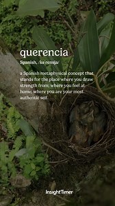 4.7K views · 66 reactions | Where/ what is your querencia? | Insight Timer | Facebook