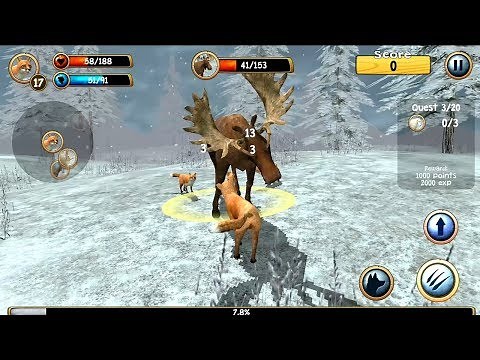 Wild Fox Sim 3D Android Gameplay #2