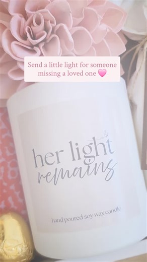 Boxt Gift Hampers & Gift Boxes on Instagram: "Introducing our new & improved 'Her Light' & 'His Light' candle series. 🩷 Thoughtfully curated for those moments when words just aren't enough - a beautiful way to send comfort & light to someone missing a lived one deeply. Hand-poured. Heartfelt. A gentle reminder that love always remains. 🩷 #thoughtfulgifting #sympathygifts #bereavement #gifthampersperth #giftsaustralia #giftdelivery #giftsperth #gifthampersaustralia"