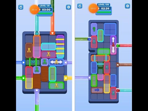 Water Out Puzzle - Level 131 To Level 135