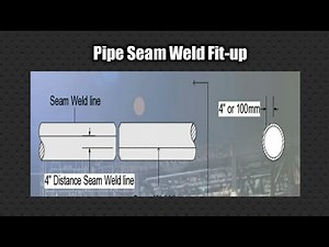 How to Fit-up Pipe with Seam Weld