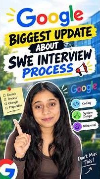 Google SWE Interview Process: BIGGEST Update 🚨 | 2026