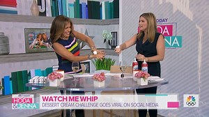 32K views · 482 reactions | Watch Hoda and Jenna try the #WhipCreamChallenge! | TODAY with Jenna & Friends | Facebook