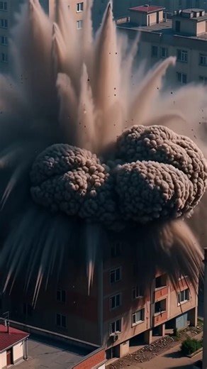 Building explosion🤯