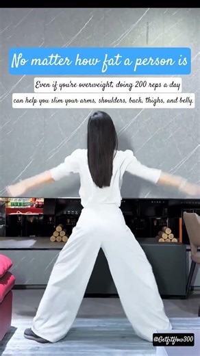 Even if you're overweight you can lose weight with just this one exercise #FullBodyShaping #workout