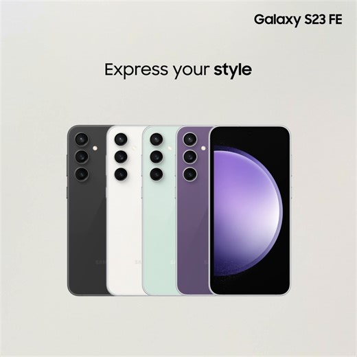 Discover a world of colors celebrating YOUR unique style and personality Which one speaks to your unique vibe?💚🖤🍦🍇 Learn More: http://spr.ly/6181uceEv #GalaxyS23FE #EpicStartsHere #ShareTheEpic | Samsung