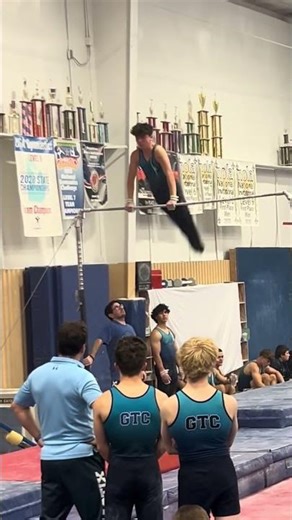 Level 7 high bar routine