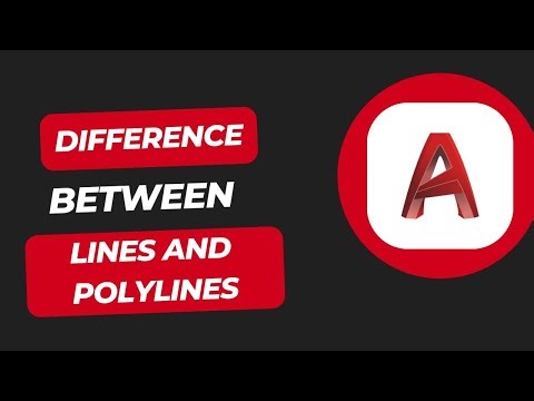 WHAT IS LINES AND POLYLINES? DIFFERENCE BETWEEN THEM