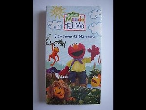 Sesame Street - Elmo's World: The Great Outdoors (RARE 2005 Brazilian Portuguese VHS)