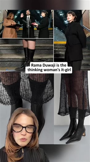 2026 is off to a VERY STRONG START. Also the boots are the @miista Shelley boots and yes I DESPERATELY want a pair. #ramaduwaji #zohranmamdani #nycmayor #firstlady #allblackoutfits