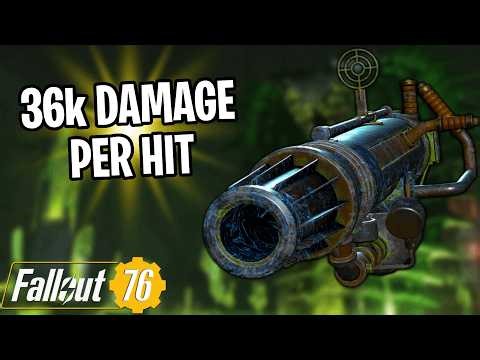 36k Damage Harpoon Gun No Consumables - Fallout 76 (Human/Ghoul)