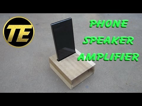 DIY - Making a phone speaker amplifier