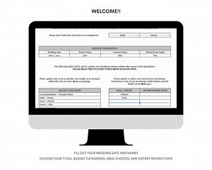 ULTIMATE Wedding Budget   Planner | Google Sheets - Etsy Australia