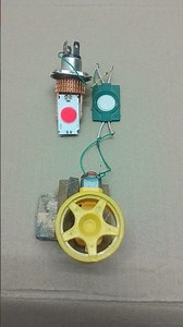 Turning on a plastic gear with Bike LED Light | #tech #project #shorts