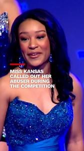 Alexis Smith stunned judges during her final interview in the Miss Kansas pageant after she called out her domestic abuser, adding that they were in the audience. https://cnn.it/3WADiC8 | CNN International