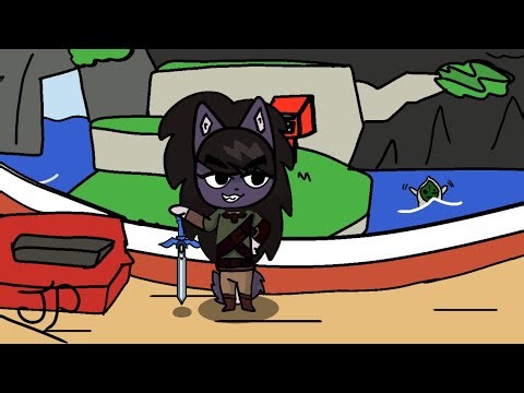 Me attempting to draw in the windwaker art style (Speed drawing)