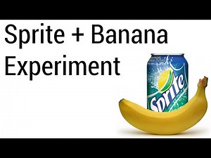 Sprite and Banana Experiment
