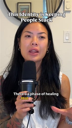 Julia Chien RD | Gut•Skin•Mindset Dietitian on Instagram: "When healing becomes your identity, your brain will keep looking for more reason for you to heal… and this is how people stay stuck in this loop of “always healing” Your reality may be that you are healing, with evidence, but if your identity hasn’t caught up yet, your nervous system doesn’t believe it. This is why healing from inflammation goes beyond food. It requires subconscious reprogramming and changing your beliefs about healing. 