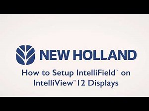 How to Setup IntelliField™ on IntelliView™ 12 Displays