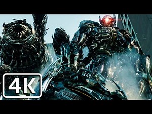 Transformers 3 - Shockwave fight scene in Chernobyl [4K]