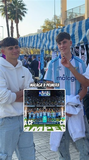 Málaga a Primera División o Campeón del Mundo