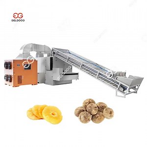 [Hot Item] Gelgoog Factory Fruit Vegetable Drying Machine Continuous Dehydration Conveyor Mesh Belt Dryer Dehydrator