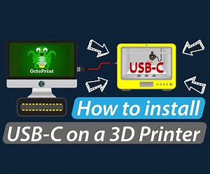 Retrofitting USB-C to a 3D Printer