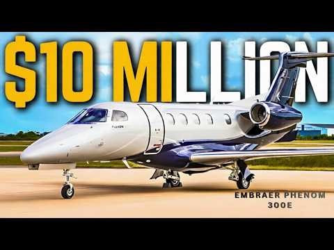 :Inside the $10M Embraer Phenom 300E -The Best-Selling Private Jet