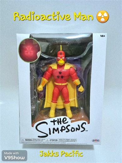 Radioactive Man The Simpsons #thesimpsons #jakkspacific #toys #youtubeshorts #unboxing #ytshorts #tv